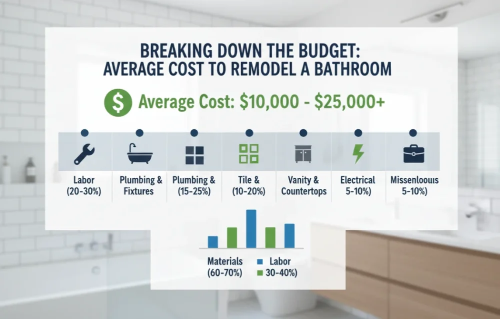 Breaking Down the Budget: What is the Average Cost to Remodel a Bathroom?