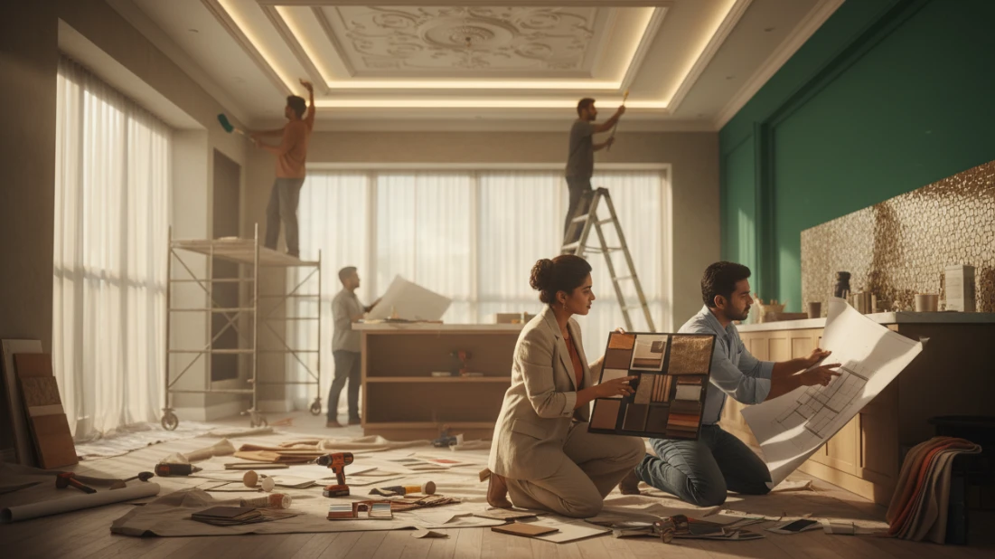 What Are the Key Steps to Transforming Walls, Ceilings, and Backsplashes?